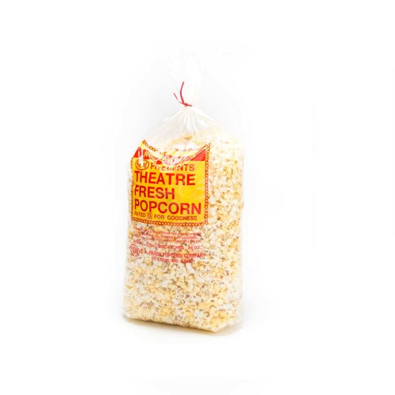 Custom Plastic Popcorn Bags, Kettle Corn Bags Checker Bag